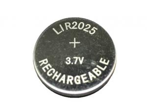 China Anti Rust Li Ion Button Cell LIR2025  25mAh PDA Lithium Ion Coin Cell wholesale
