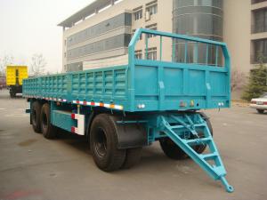 China 6443LX-Draw Bar Plate Form Trailer-3axles wholesale