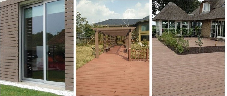 China WPC (wood and plastic composite) Outdoor Decking wholesale