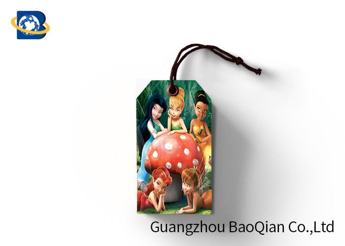 China Die - Cut Shape Custom Printed Hang Tags Toy 3D Hangtags Free Sample Service wholesale