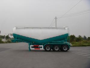 China 26500L Steel Powder Tanker Semi-Trailer with 3 axles for Oil Well Cementing Cement   9263GFLXH wholesale