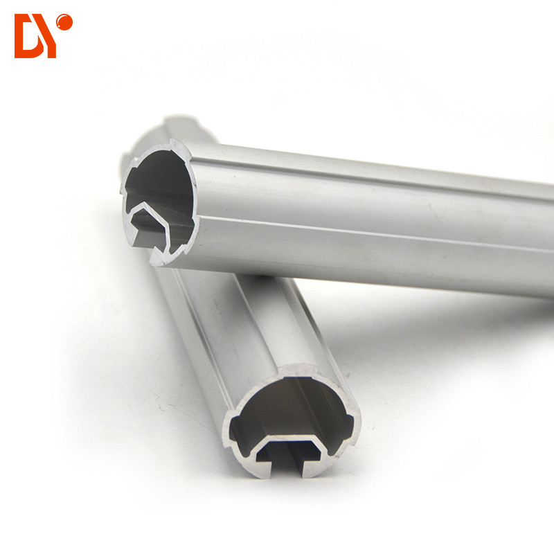 China Round Seamless Aluminum Pipe DY43-02A / Lightweight Aluminum Pipe For Rack System wholesale