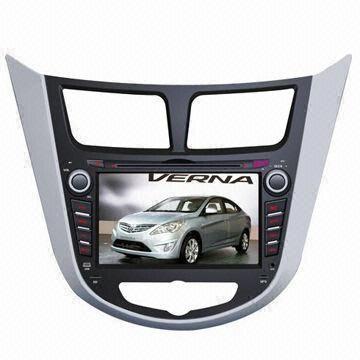 China Car DVD Player for Hyundai Verna Special Touch Screen, GPS Navigation, Built-in AM/FM Tuner wholesale