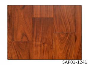 China small leaf Acacia Handscraped, UV lacquer, HDF engineered flooring, 3-layer, UV lacquer wholesale