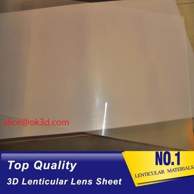 China 161 lpi Lenticular Lens film 0.25mm PET 3D Sheet-161 lpi Lenticular Lens Sheet material supplier Spain wholesale