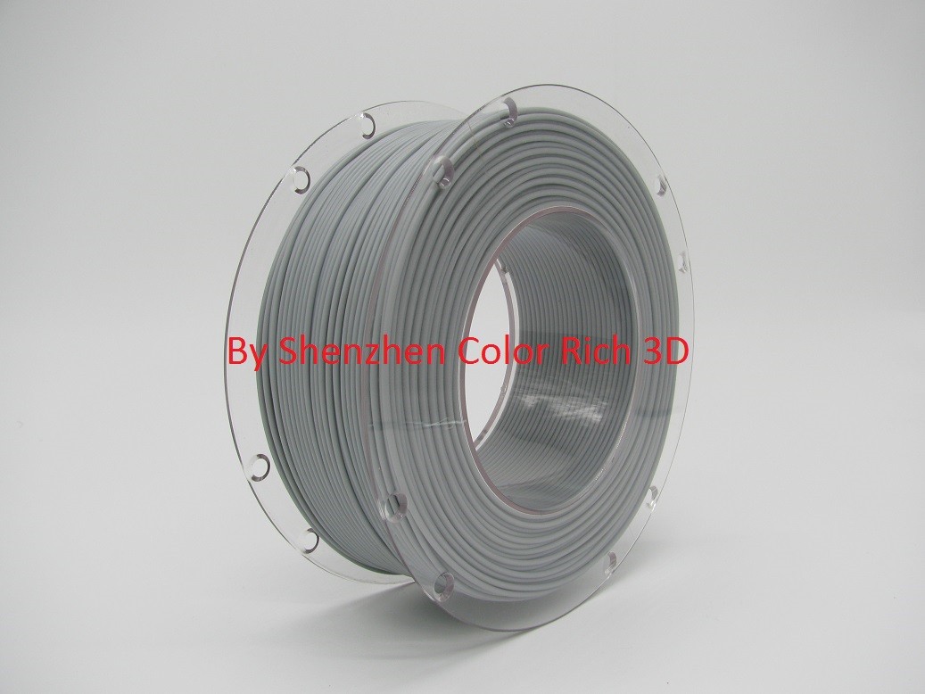 China Light Grey Color 1.75mm 3mm PLA ABS 3D Printing Filament for 3D Printer and Print Pen wholesale