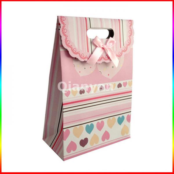 Cheap price small paper gift bags without handles, custom paper bag of ec91143128