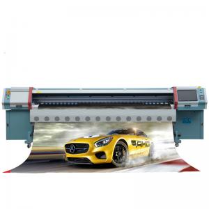 China Konica 512i-A Solvent Printer High Precision For Traditional Advertising Production wholesale