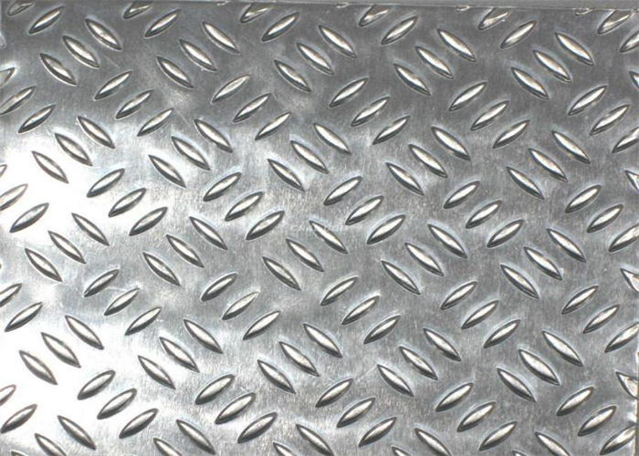 China 4X8Ft Diamond Aluminum Embossed Sheets 1001 6061 Checkered wholesale