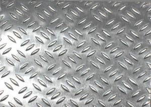 China 5052 5754 Embossed Aluminium Diamond Sheet 1060 3003 Tread Checker Plate wholesale