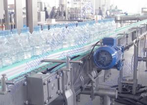 China Stainless Steel Frame Bottle Conveyor Systems For PET Bottled Beverage wholesale