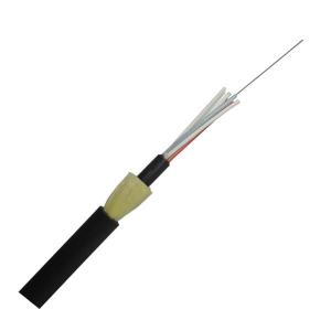 China 2-144 Core Corning Fiber Optic Cable ADSS Cable 10KN - 30KN Tension Strength wholesale