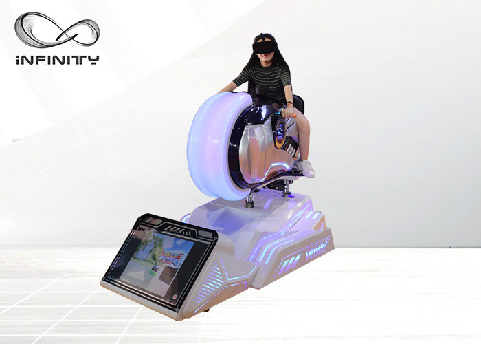 China 9D Race Motorbike Virtual Reality Game Machine / VR Car Driving Simulator wholesale