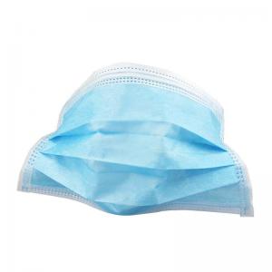 China Clinical Non Woven Medical Face Mask OEM / ODM Acceptable With Elastic Earloops wholesale