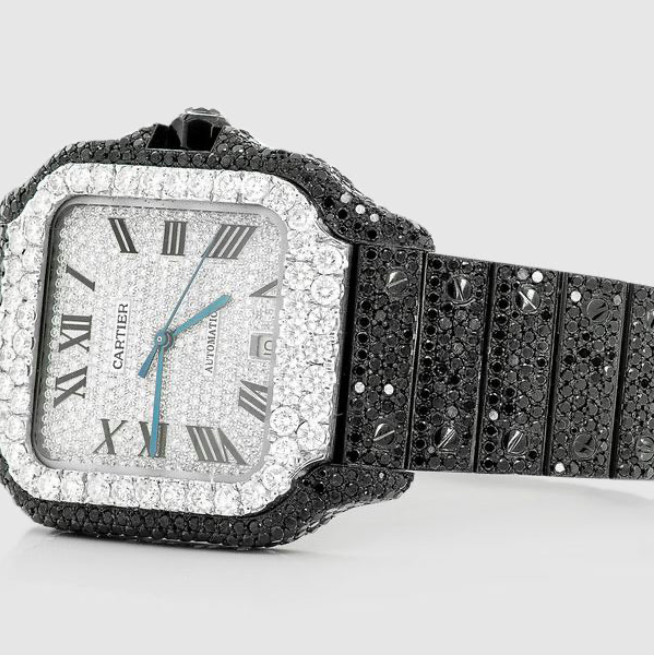 Buy cheap VVS Moissanite Diamond White Iced Out Watch Hiphop Style 40MM 21.0CT from wholesalers