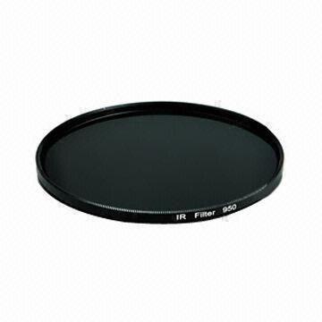 China IR filter, 680nm, 720nm, 760nm, 850nm, 950nm available size offered wholesale