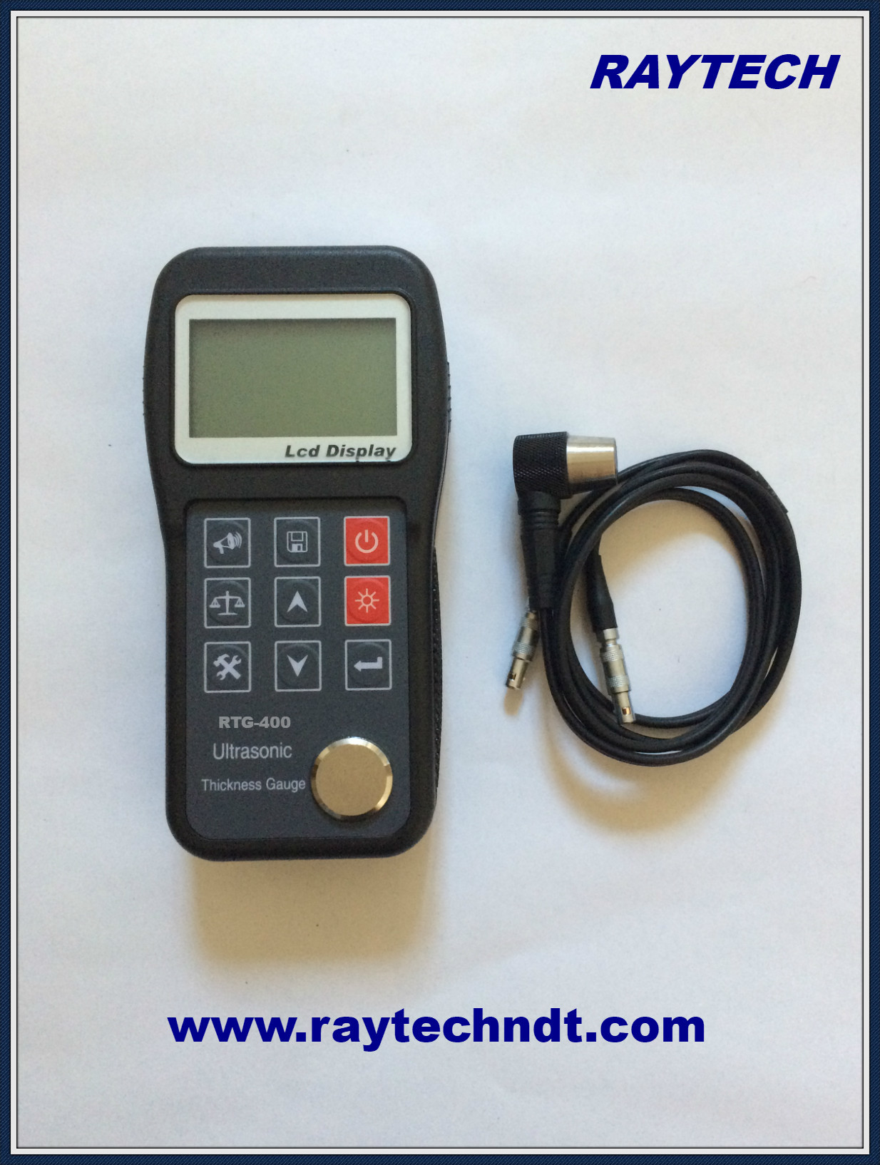 China Ultrasonic Pipe Thickness Gauge, Ultrasonic thickness gauge meter, ndt thickness gauge RTG-400 wholesale
