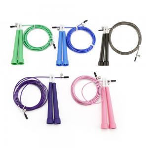 China Fitness Equipment Adjustable Jump Rope , Weighted Jump Rope For Women wholesale