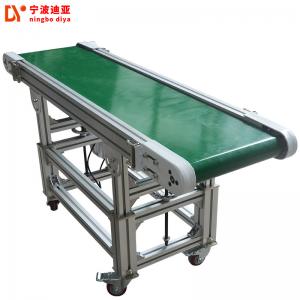 China PVC Blue Conveyor Belt Production Line Simple Operation With Adjustable Height wholesale