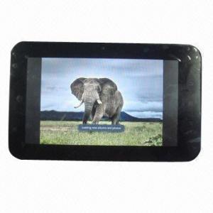 China 7-inch Tablet PC, Capacitive Multi-touchscreen, 2G with Phone Call, Android V4.0 OS, Dual Camera wholesale