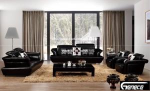 China Top Grain Leather Sofa Furniture, Modern Design Sofa Set wholesale
