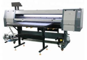 China 1.8m UV Hybrid Flatbed Digital Printing Machine For Rigid Board / Vinyl Printing wholesale