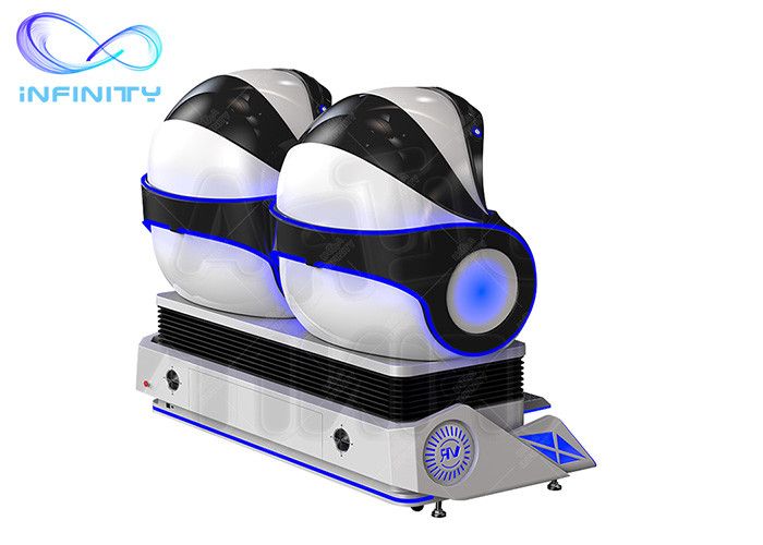 China Earn Money Double Seats Virtual Reality 9D Egg Chair 9D Egg VR Cinema 9D VR Simulator Game wholesale