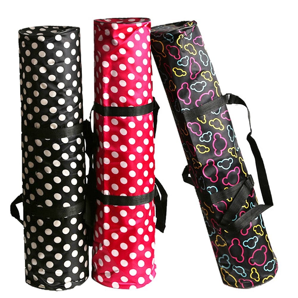 China Polyester Material Yoga Mat Carry Bag Water Repellent With Phone Pocket wholesale