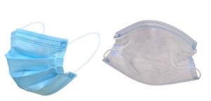 China Blue And White 3 Ply Disposable Face Mask Preventing Coronavirus CE Approved wholesale
