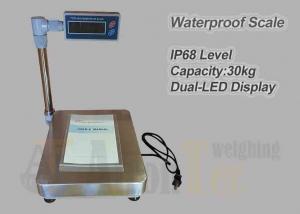China Platform Dual Led Ip68 30kg Waterproof Weighing Scale wholesale
