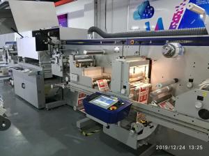 China 330mm Digital Label Sticker Foil Stamping Varnish Inkjet Printer wholesale