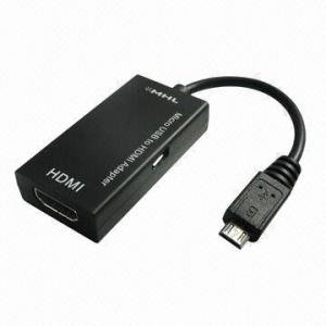 China MHL to HDMI Adapter with Mobile High-definition Link Cable wholesale