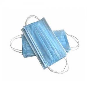China Breathable 3 Ply Non Woven Face Mask With A Concealed Plastic Nose wholesale