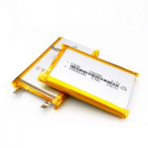 China PL126090 10000mAh 3.7V Lithium Ion Polymer Battery wholesale