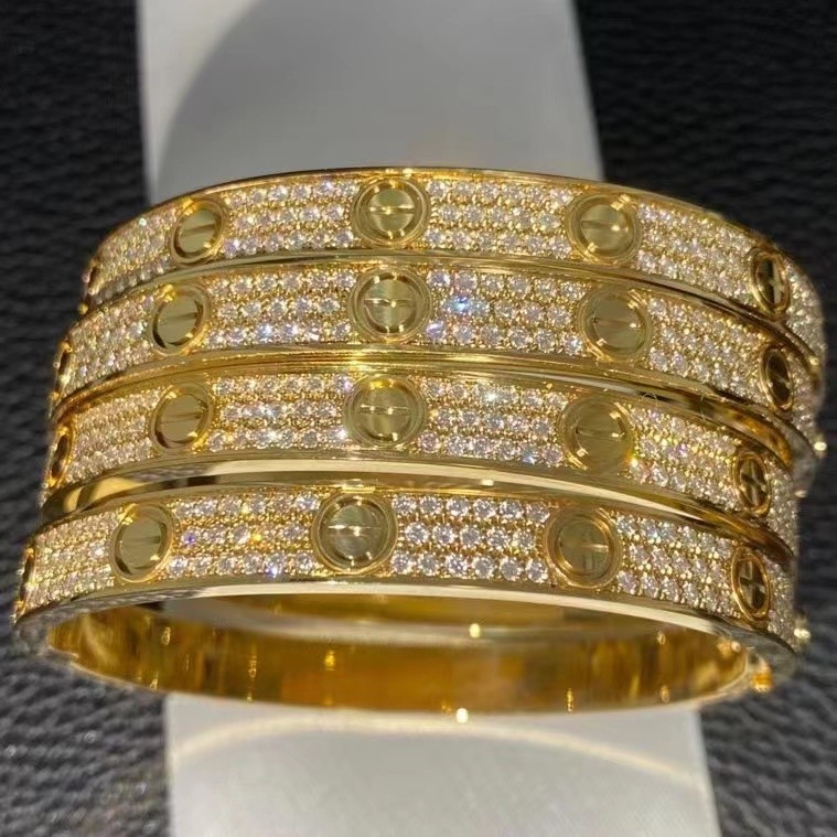 China 18K Yellow Gold Set Luxury Diamond Jewelry With 2 Carats Diamonds jewelry factory in China wholesale