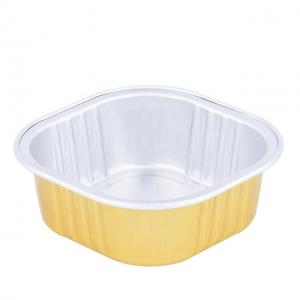 China ABL PACK 50ML/1.7oz Colored Dessert Cups Aluminum Foil Container Baking Mold Disposable Oven Pan With Lid wholesale