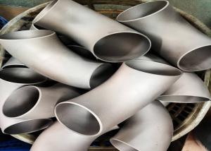 China Stainless Steel Sch80 347H 90 Degree Weldable Elbows wholesale