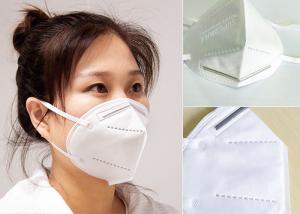 China Disposable  KN95 Filter Mask Anti Virus 5 Ply  Lightweight   CE FDA FFP2 wholesale