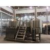 SUS 304 7Bbl Large Scale Brewing Equipment Semi Automatic Control System