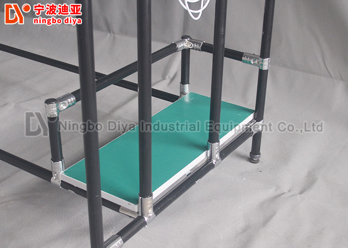 China Light Black Production Basics Workbench , Durable Anti Static Workbench wholesale