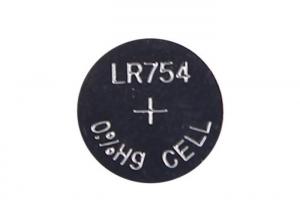 China Lightweight Alkaline Button Battery AG5 LR754 SR754SW 393 LR48 193 wholesale