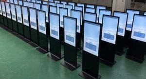 China Network LCD Floor Standing Digital Signage Capacitive Multi Touch TV wholesale