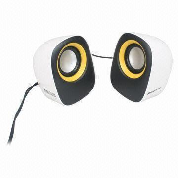 China Portable PC Speakers, 90 to 20kHz Frequency Response wholesale
