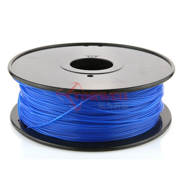 China Torwell Blue PLA filament for 3D Printer 1.75mm 1KG/spool wholesale