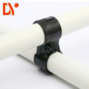 China Anti Static Assembly Accessories DY131 , Cross Type Black Connector And Joints wholesale