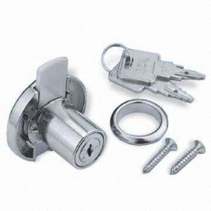 China Flat Key Wafer Cabinet Lock with Over 150 Key Combinations wholesale