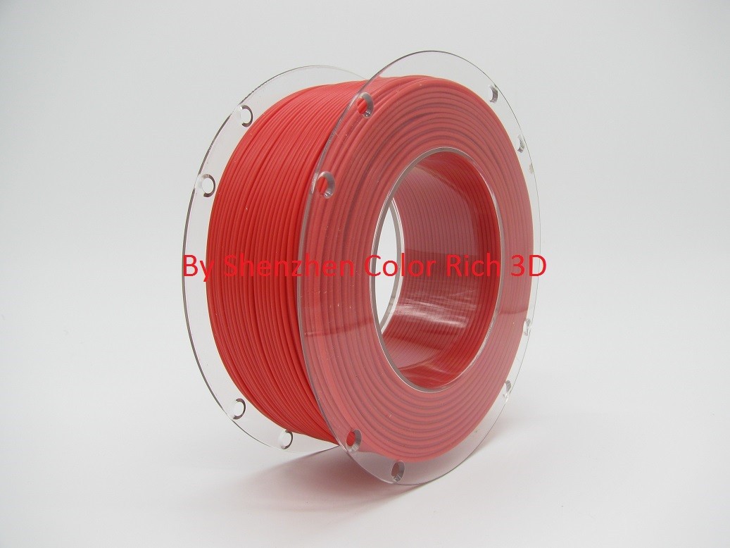China Red Color 1.75mm 3mm PLA ABS 3D Printing Filament for 3D Printer and Print Pen wholesale