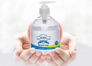 China Clinic Antibacterial Alcohol Hand Sanitizers No Fragrance 99.99% Disinfect wholesale