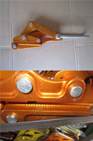 China low price Automatic Clamps,PULL GRIPS, new type Come Along Clamp wholesale