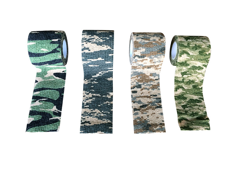 China OEM Custom Printed Bandages , Adhesive Flexible Military Wrap Bandage wholesale